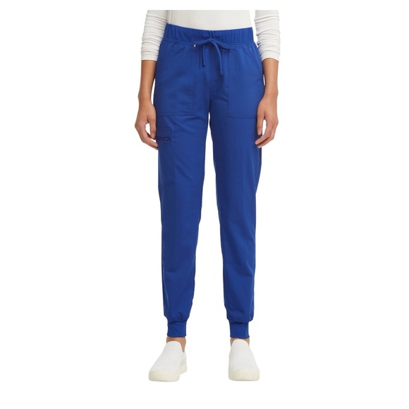 Scrubstar Women's Ultimate StretchTwill Yoga Drawstring Cargo Jogger Scrub Pant - Picture 1 of 5